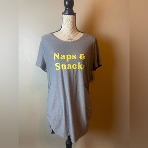 Time&Tru maternity women’s night shirt/gown size large